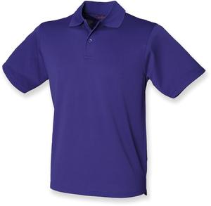 Henbury H475 - Coolplus® Wicking Piqué Polo Shirt