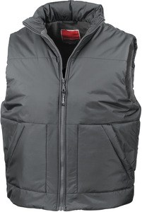 Result R44 - FLEECE LINED BODYWARMER Dark Grey