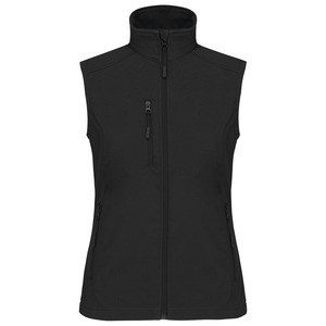 Kariban K404 - LADIES' SOFTSHELL BODYWARMER Black