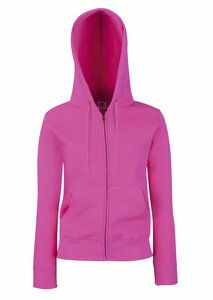 Fruit of the Loom SS312 - Premium 70/30 lady-fit hooded sweatshirt jacket