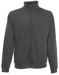 Fruit of the Loom SS226 - Classic 80/20 sweatshirt jacket Light Graphite