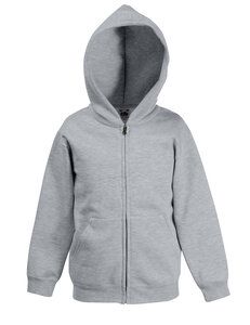 Fruit of the Loom SS225 - Classic 80/20 kids hooded sweatshirt jacket