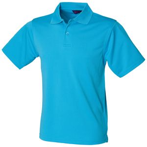 Henbury HB475 - Coolplus® polo shirt Turquoise
