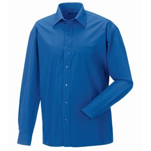 Russell Collection J936M - Long sleeve pure cotton easycare poplin shirt