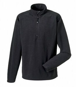 Russell Europe R-881M-0 - 1/4 Zip Microfleece Black