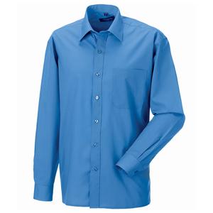 Russell Collection J934M - Long sleeve polycotton easycare poplin shirt