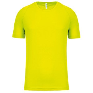 ProAct PA438 - MEN'S SHORT SLEEVE SPORTS T-SHIRT Fluorescent Yellow