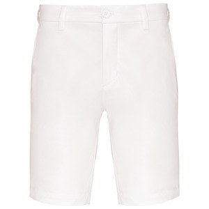 ProAct PA149 - MEN'S STRETCH BERMUDA SHORTS White