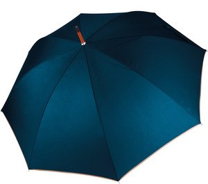 Kimood KI2020 - AUTOMATIC WOODEN UMBRELLA Navy / Beige