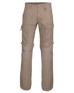 Kariban K785 - MEN'S 2 IN 1 MULTI POCKETS TROUSERS Dark Beige