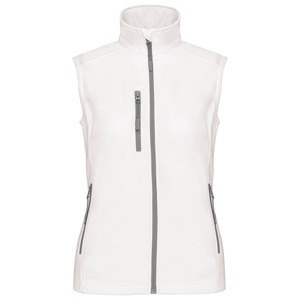 Kariban K404 - LADIES' SOFTSHELL BODYWARMER White