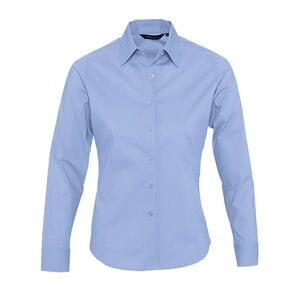 SOL'S 17015 - Eden Long Sleeve Stretch Women's Shirt Ciel vif