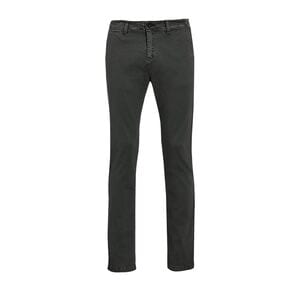 SOL'S 01424 - JULES MEN - LENGTH 33 Men's Chino Trousers Anthracite