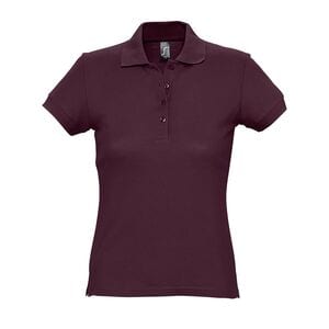SOL'S 11338 - PASSION Women's Polo Shirt Bordeaux