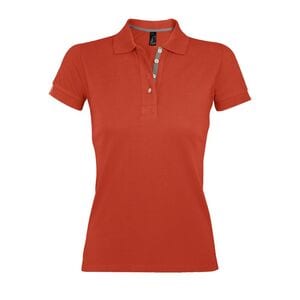 SOL'S 00575 - PORTLAND WOMEN Polo Shirt Orange brûlée