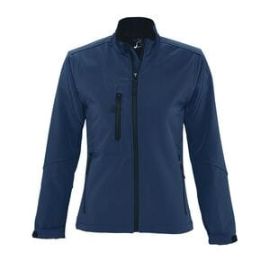 SOL'S 46800 - ROXY Women's Soft Shell Zipped Jacket Bleu abysse