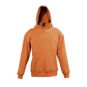 SOL'S 13255 - SLAM KIDS Kids' Hooded Sweatshirt Orange