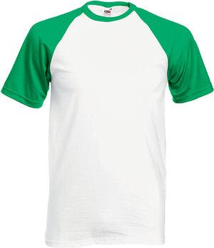 Fruit of the Loom SC61026 - Short Sleeve Baseball T (61-026-0)