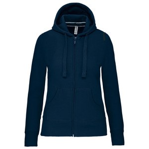 Kariban K464 - Ladies hooded full zip sweatshirt