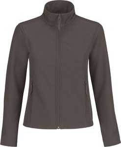 B&C CGJWI63 - ID.701 Softshell / Women Dark Grey/Neon Orange