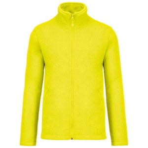 Kariban K911 - FALCO - ZIP THROUGH MICRO FLEECE JACKET Fluorescent Yellow