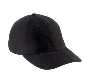 K-up KP154 - LOW PROFILE CAP - 6 PANELS Black