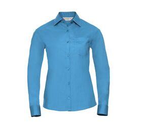 Russell Collection JZ34F - Womens Poplin Shirt