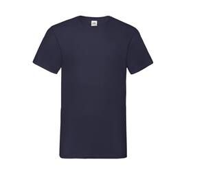 Fruit of the Loom SC234 - Men'S V-Neck Tee Shirt Valueweight Deep Navy