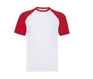 Fruit of the Loom SC237 - Short Sleeve Baseball T (61-026-0)