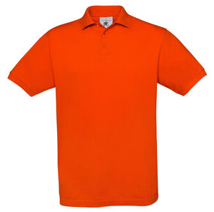 B&C BC410 - Mens Cotton Polo Saffron