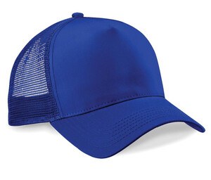 Beechfield BF640 - Half Mesh Trucker Royal/Royal