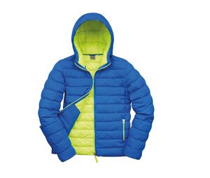 Result RS194 - Mens Snow Bird Padded Jacket Ocean/Citron