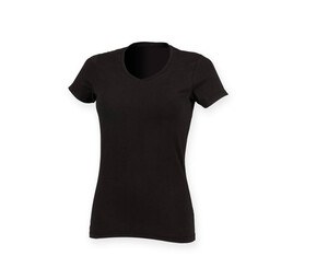 Skinnifit SK122 - The Feel Good V-Neck Women Black