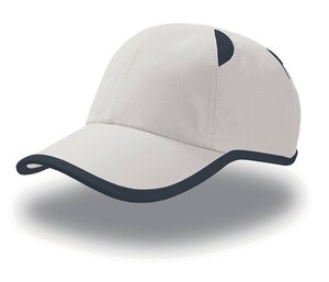 Atlantis AT066 - Sports 6-panel cap White/Navy