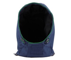 Pen Duick PK995 - Universal Soft-Shell Hood Navy/Fluo Green