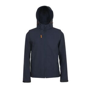 SOL'S 01647 - TRANSFORMER Softshell Jacket With Removable Hood And Sleeves French Navy
