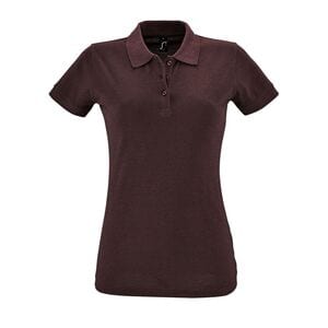 SOL'S 11347 - PERFECT WOMEN Polo Shirt Heather oxblood