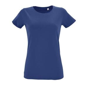 SOL'S 02758 - Regent Fit Women Round Collar Fitted T Shirt Royal Blue