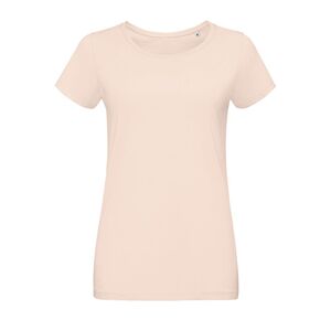 SOL'S 02856 - Martin Women Round Neck Fitted Jersey T Shirt Creamy pink