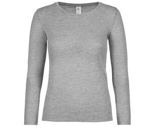 B&C BC06T - #E150 Women Lsl Sport Grey