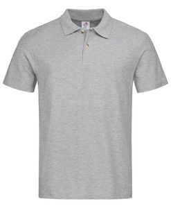 Stedman STE3000 - Men's short-sleeved polo shirt Grey Heather