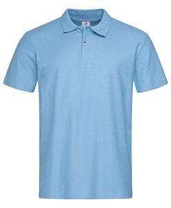 Stedman STE3000 - Men's short-sleeved polo shirt Light Blue