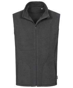 Stedman STE5010 - Fleece vest for men Grey Steel