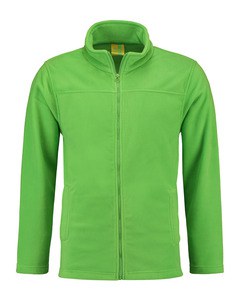 Lemon & Soda LEM3355 - Polar Fleece Cardigan for him Lime