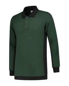 Lemon & Soda LEM4700 - Polosweater Workwear Forest Green/BK