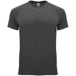 Roly CA0407 - BAHRAIN Technical short-sleeve raglan t-shirt Dark Lead