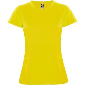 Roly CA0423 - MONTECARLO WOMAN Short-sleeve technical t-shirt Yellow