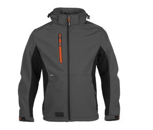 Herock HK175 - Softshell Trystan jacket Anthracite/ Black