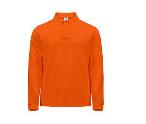 JHK JK215 - Long-sleeved man polo Orange