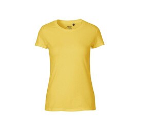 Neutral O81001 - Women's fitted T-shirt Yellow